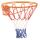 Hudora 71700 Basketballkorb mit starkem Metallring 45,7 cm Ø, Stärke 1,9 cm und Netz.