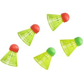 Hudora 5er Set Speed Badminton Bälle 75009