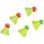 Hudora 5er Set Speed Badminton Bälle 75009