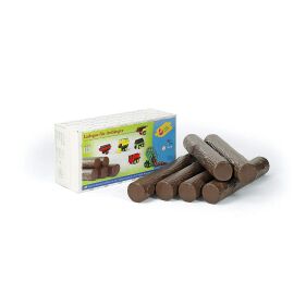 rolly toys FS 409663 - Baumstämme, Kunststoff, 6 Stück