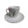 Saquella Espressotasse Silver Line plus Unterteller