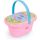Smoby – Peppa Wutz Picknick-Korb – Spielset mit Spielzeug-Teeservice (20 Teile), inkl. Teller, Besteck, Becher, für Kinder ab 3 Jahren, rosa