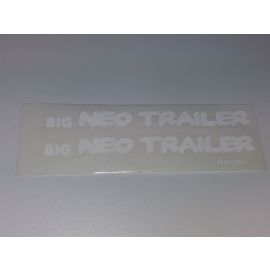 Big Bobby Car Stickers Aufklebersatz für Anhänger Traler Neo