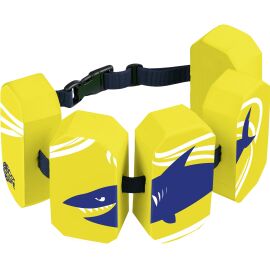 Schwimmgürtel 5 Pads Sealife gelb, 2-6 J. 15 - 30kg Körpergewicht, Waffelprägung, verstellbares Gurtband, Patentverschluss, geprägte Warntexte