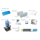 SCP Rundformbecken Komplettset Cook Alu P3 - Ø 3,00 x 1,20 m Stahlwandpool Set