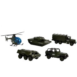 Die-Cast Camouflage Voertuig 1:72 - 1 Stück