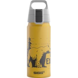 SIGG - Alu Trinkflasche Kinder - WMB ONE - Made in Switzerland - Für Kohlensäurehaltige Getränke Geeignet - Auslaufsicher - Federleicht - BPA-frei - ClimatePartner Zertifiziert - Sport & Schule - 0,6L