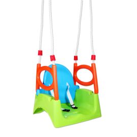 Outdoor Active 3-in-1 Kinderschaukel | Mitwachsend | Verstellbare Seile | Bis 40 kg