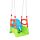 Outdoor Active 3-in-1 Kinderschaukel | Mitwachsend | Verstellbare Seile | Bis 40 kg