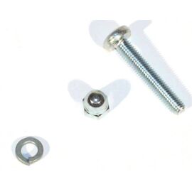 rolly toys Lenkrad-Montagematerial – Original Schraube, Mutter & Federring | Passend für rolly toys, kompatibel mit BIG Bobby Car
