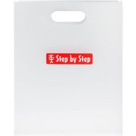 Step by Step Heftbox Folder Box mit Tragegriff with Carrying Handle Transparent
