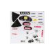 Rolly Toys Aufkleber für rollyX-Trac Premium CLAAS...