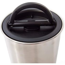 Airscape Moka 950 ml  Kaffeedose aus Edelstahl | Lebensmittelaufbewahrungsbehälter | patentierter luftdichter Deckel | Kleines, gebürstetes Kupfer