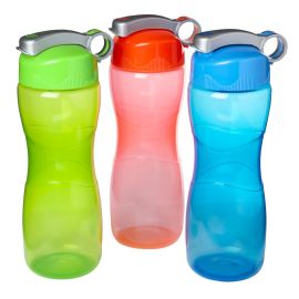Sistema Hourglass Trinkflasche, 645 ml, verschließbarer “Flip-Top”-Deckel #1 rot