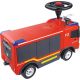 Big Feuerwehr Rutschauto ab 2 Jahre - großes Feuerwehrauto zum Fahren und Spielen mit Hupe und Wasserspritzfunktion (bis 6 Meter), Rutschfahrzeug für Kinder von 2-5 Jahre (max. 50 kg)