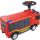 Big Feuerwehr Rutschauto ab 2 Jahre - großes Feuerwehrauto zum Fahren und Spielen mit Hupe und Wasserspritzfunktion (bis 6 Meter), Rutschfahrzeug für Kinder von 2-5 Jahre (max. 50 kg)