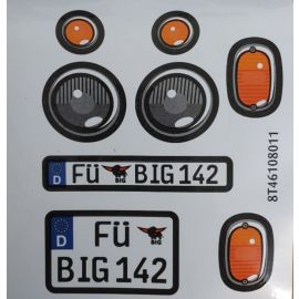 Big Bobby Car Sticker für BIG Baby VW T1