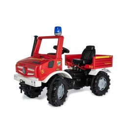 rollyUnimog Fire mit Schaltung, Sitz verstellbar, Flüsterlaufreifen, Front- und Heckkupplung, Kettenspannung einstellbar