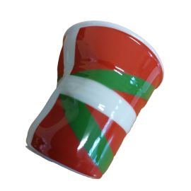 Revol Knickbecher Espresso Porzellan, Mehrfarbig, 6.5 x 6.5 x 6 cm