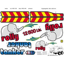 Rolly Toys Aufkleber rollyTanker