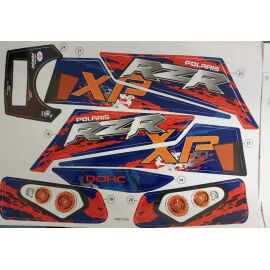 Peg Perego Aufkleber Stickersatz für POLARIS RZR 900 XP DECAL