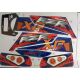 Peg Perego Aufkleber Stickersatz für POLARIS RZR 900...