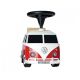 BIG  Bobby Car Baby VW T1 (rot-weiß) - mit Flüsterreifen, Hupe & Anhängerkupplung  (bis 50 kg)
