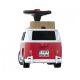 BIG  Bobby Car Baby VW T1 (rot-weiß) - mit Flüsterreifen, Hupe & Anhängerkupplung  (bis 50 kg)