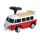 BIG  Bobby Car Baby VW T1 (rot-weiß) - mit Flüsterreifen, Hupe & Anhängerkupplung  (bis 50 kg)