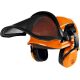 Casque Jouet Enfant STIHL Orange – Casque Réglable avec Visière et Protections Auditives dès 3 Ans
