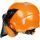Casque Jouet Enfant STIHL Orange – Casque Réglable avec Visière et Protections Auditives dès 3 Ans