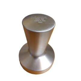 Motta Tamper Easy Edelstahl Poliert – ø 58 mm – Flache Basis – Barista-Zubehör