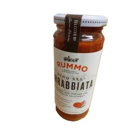 Rummo Arrabbiata Pasta Sauce 340 g – Original italienische Tomatensauce mit scharfer Chili
