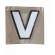 Rolly Toys Aufkleber Motorhaube "V" Symbol