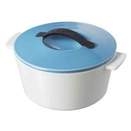 Revol Topf Revolution rund, Porzellan, karibikblau, 23 cm