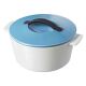 Revol Topf Revolution rund, Porzellan, karibikblau, 23 cm