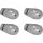 Dampfdüse ROCKET Set 4-teilig