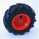 Rolly Toys Rad Luftbereifung 5" 260-95 mit Felge rot