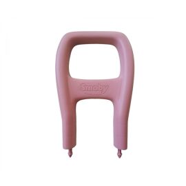 Smoby Ersatzteil 76I2404700002 Rückenlehne Lauflernhilfe Griff rose  für Smoby Rutscher Initio