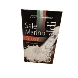 Sale Marino Grosso Sel Marin Gros 1 kg | Sel marin naturel pour moulin à sel et cuisine