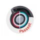 BIG Bobby Car Neo Trailer Anthracite | Trailer with Pink & Turquoise Rim Rings | Fits All BIG Bobby Cars