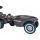 BIG Bobby Car Neo Trailer Anthracite | Trailer with Pink & Turquoise Rim Rings | Fits All BIG Bobby Cars