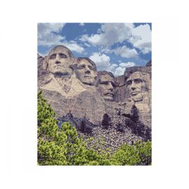 Schipper 609130895 Malen nach Zahlen Mount Rushmore – 40 x 50 cm – Inkl. Farben & Pinsel