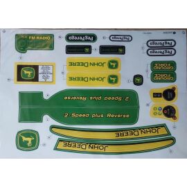 Peg Perego Aufkleber John Deere Ground Force