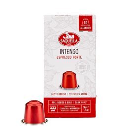 Intenso 10 Capsules Classic Dark & Intense – Compatible with Nespresso®* Machines