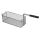 Frittierkorb FRITEUSENKORB aus verchromtem Eisen LxBxH 355 x 162 x 120 mm für BARTSCHER, METOS u.a.
