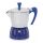 Espressokocher Moka Delizia 3 Tassen Gat blau