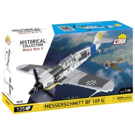 COBI Messerschmitt Bf 109 G Jagdflugzeug | Historical Collection | Maßstab 1:48 | 155 Bausteine