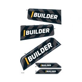 Smoby Ersatzteil Sticker für Builder Max und Remorque