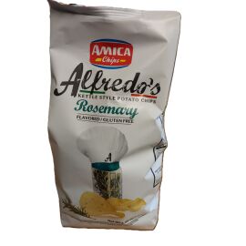 Amica Chips Alfredos Potatoes Chips Rosemary 130 g herzhaft, knusprig, goldgelb